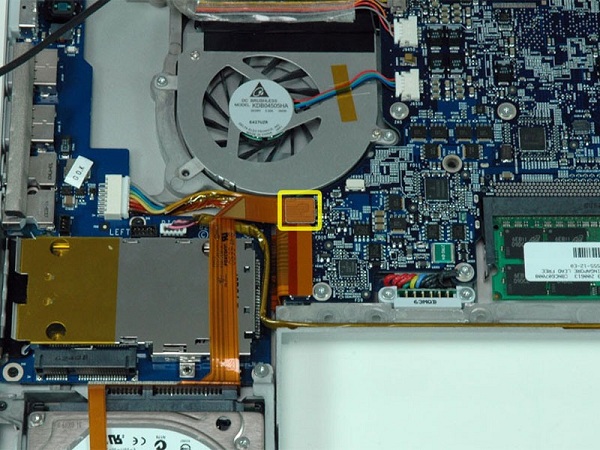 MacBook Pro 17 “Mô hình A1151 A1212 A1229 và A1261- Thay thế ExpressCard Cage