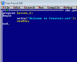 Free Pascal IDE 3.2.2 – Cách download và cài đặt phần mềm Free Pascal