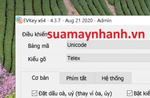 EVkey 4.3.7 – Phần Mềm Gõ Tiếng Việt Tốt Nhất 2021