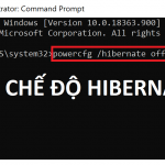 Tắt chế độ Hibernate trong Windows 10, Windows 7