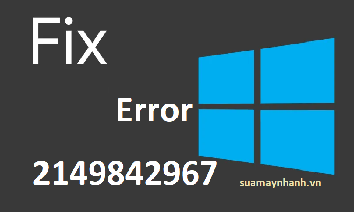 Khắc phục lỗi 2149842967: Không thể cài đặt bản cập nhật trên Windows 10