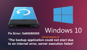Cách khắc phục lỗi cập nhật 0x80080005 trên Windows 10